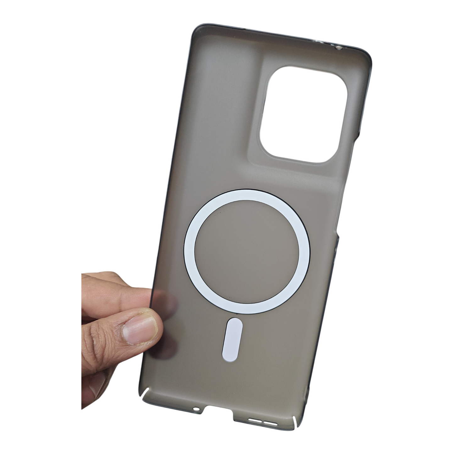 Motorola Moto Edge 50 Pro Premium Quality Magsafe Matte Hard Plastic Back Cover Case
