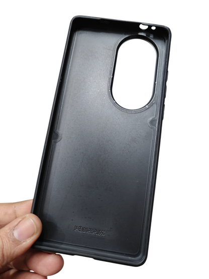 Oppo Reno 10 Pro Plus 5G Magsafe Premium Quality Leather ( Side Soft, Back Hard ) Back Cover Case - Royal Star