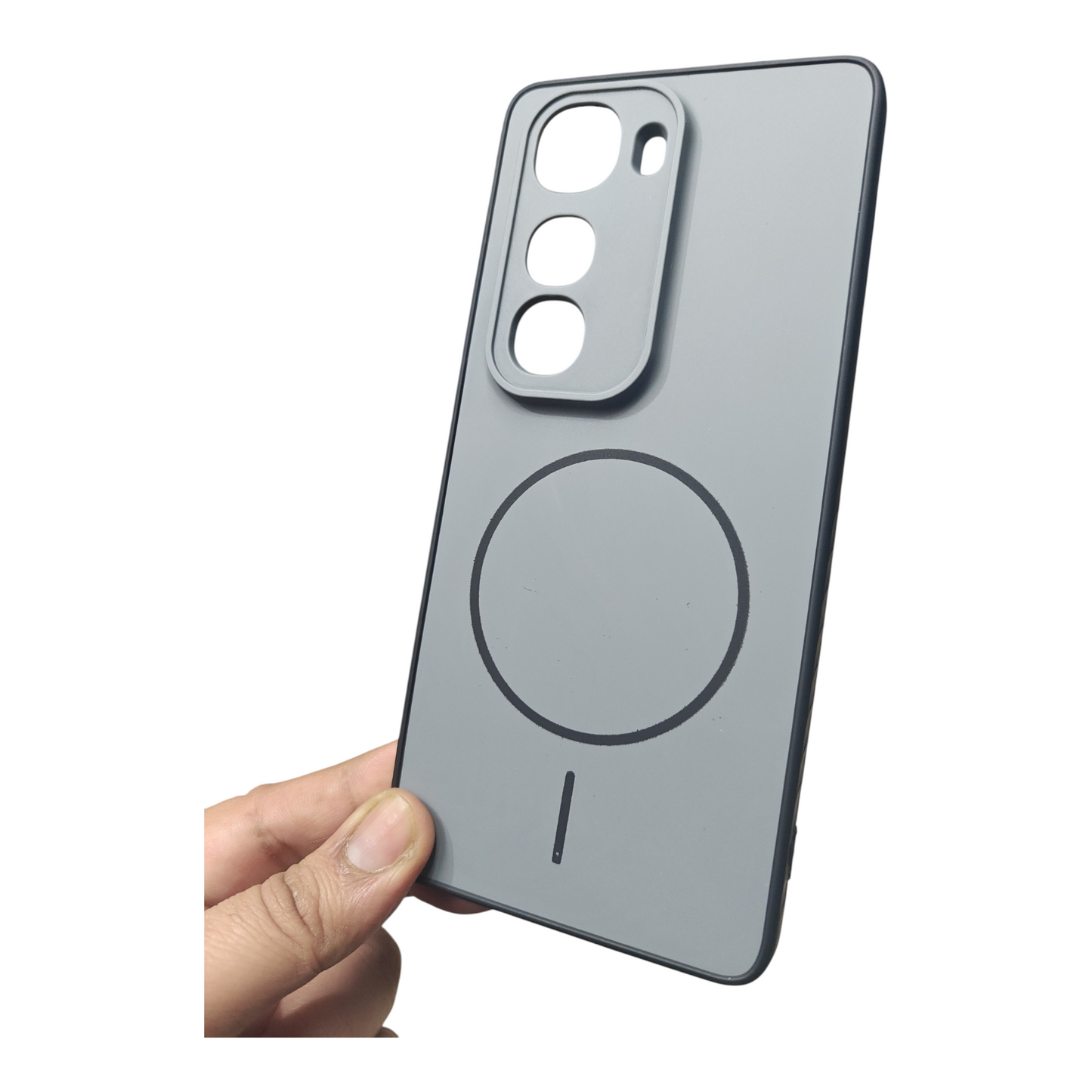 Vivo Y400 Pro 5G Premium Quality Grip Design ( Side Soft, Back Hard ) Back Cover Case ( No Magsafe, Only Design) - Royal Star