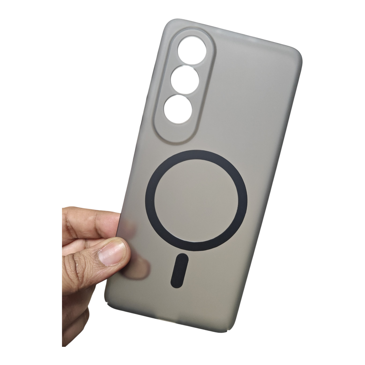 OnePlus Nord Ce4 5G / OnePlus Nord CE 4 5G Premium Quality Magsafe Matte Hard Plastic Back Cover Case - Royal Star