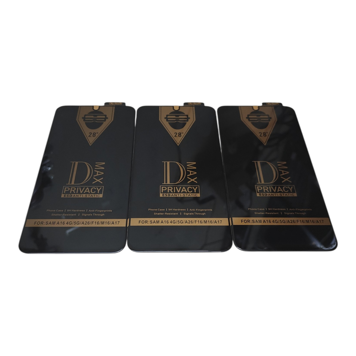 Samsung Galaxy A16 / A17 / A26 / F16 / M16 5G Premium Quality Privacy Tempered Glass Screen Protector Guard
