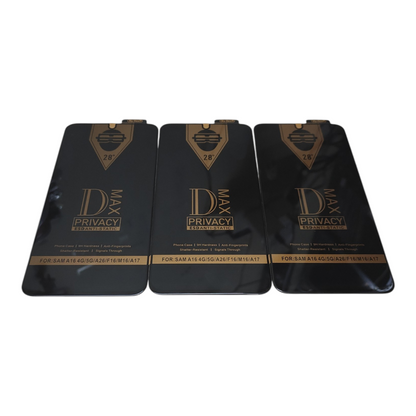 Samsung Galaxy A16 / A17 / A26 / F16 / M16 5G Premium Quality Privacy Tempered Glass Screen Protector Guard