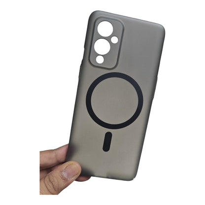 OnePlus 9 Premium Quality Magsafe Matte Hard Plastic Back Cover Case