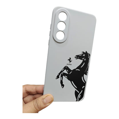 OnePlus Nord5 / Nord 5 5G Premium Quality Silicon Soft Ferrari Print Design Back Cover Case