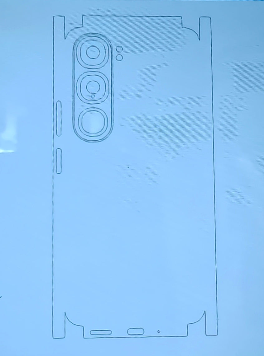 Vivo Y31 5G Matte & Glossy Finish Back Lamination Membrane Protector Protection Guard - Royal Star