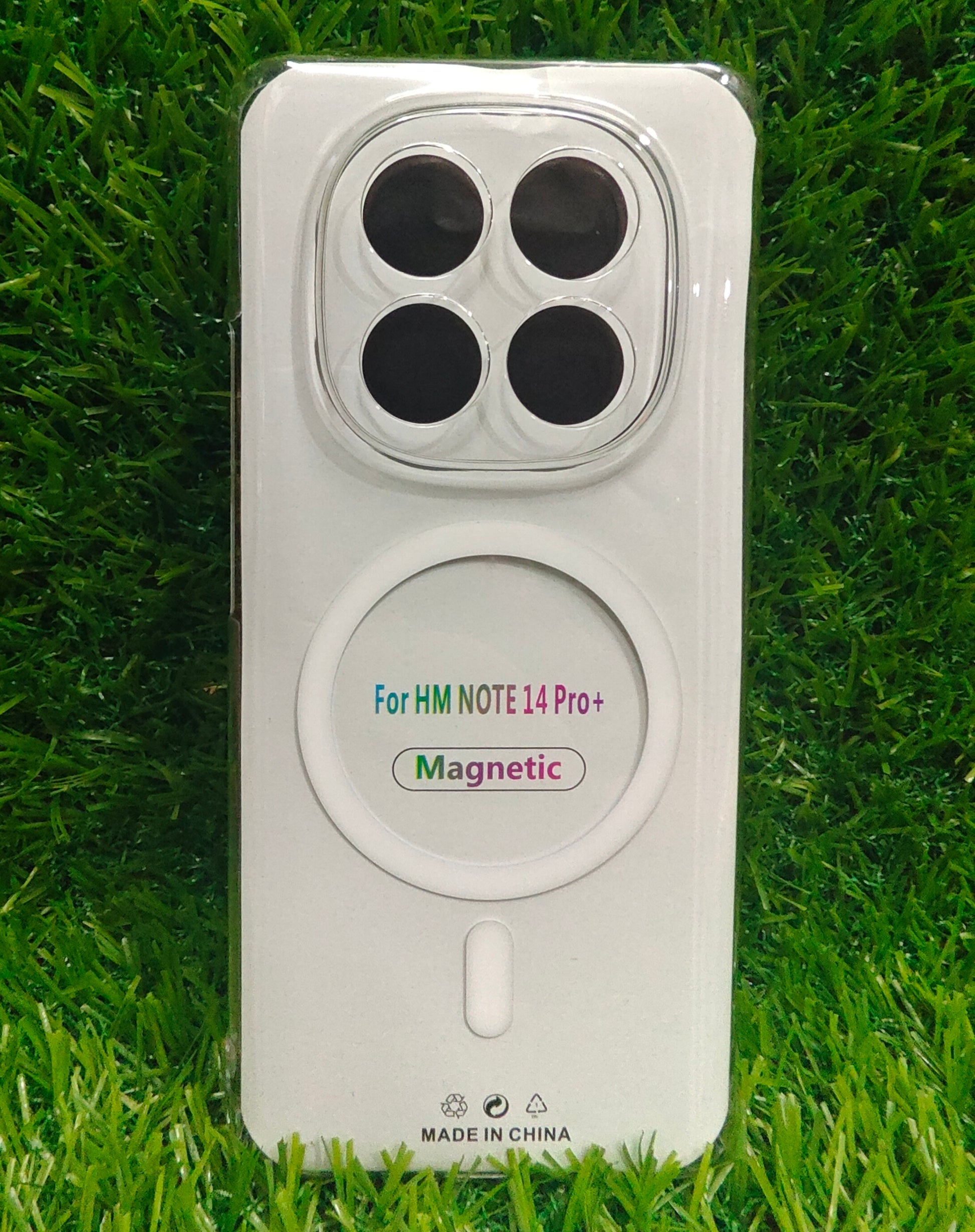 Xiaomi Redmi Note 14 Pro Plus 5G Anti Yellow Premium Quality Magsafe Crystal Clear Hard Plastic Back Cover Case - Royal Star