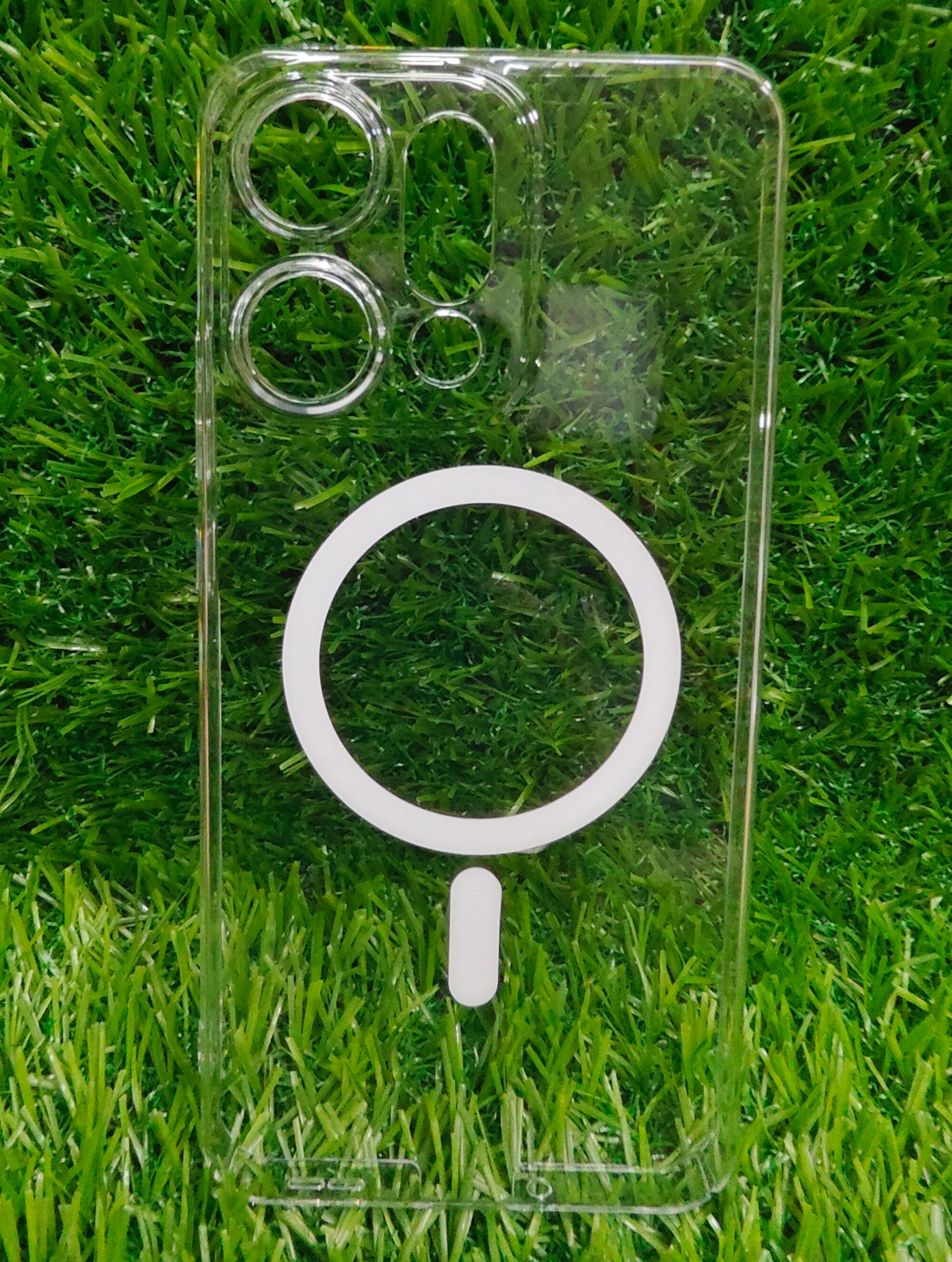 Oppo Reno 14 Pro 5G Anti Yellow Premium Quality Magsafe Crystal Clear Hard Plastic Back Cover Case - Royal Star