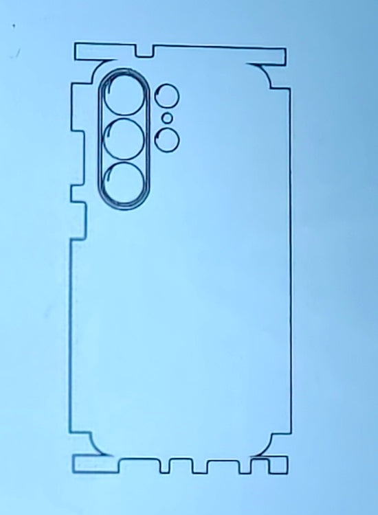 Samsung Galaxy S26 Ultra 5G Matte & Glossy Finish Back Lamination Membrane Protector