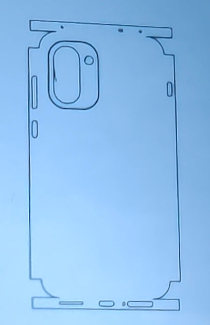 OnePlus 15R 5G Matte & Glossy Finish Back Lamination Membrane Protector - Royal Star