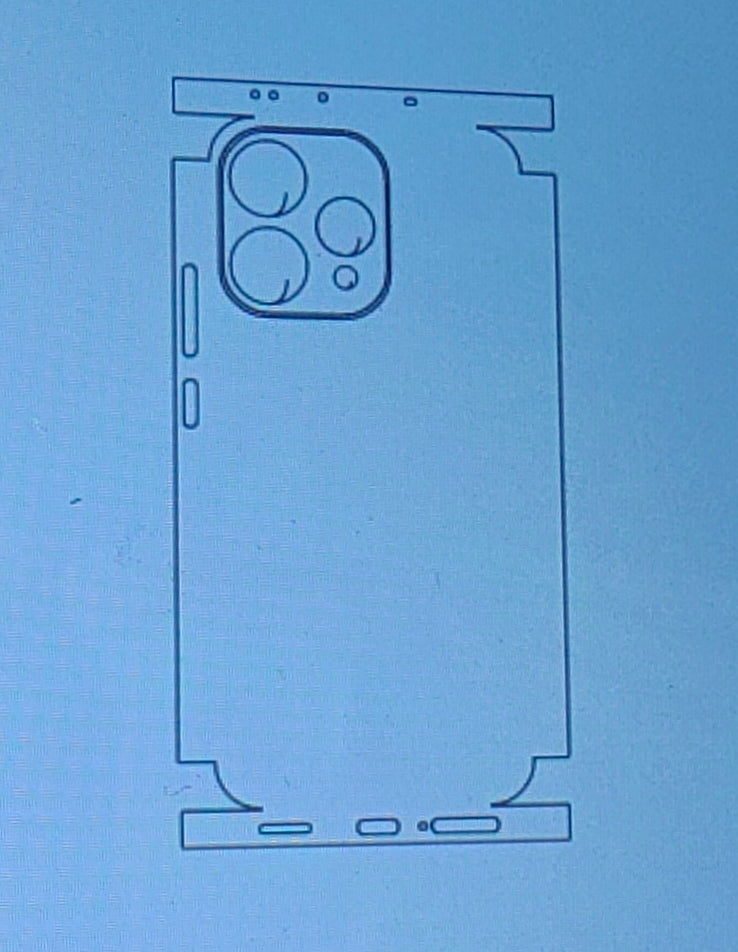 Oppo Reno 15 5G / Oppo Reno 15C 5G Matte & Glossy Finish Back Lamination Membrane Protector - Royal Star