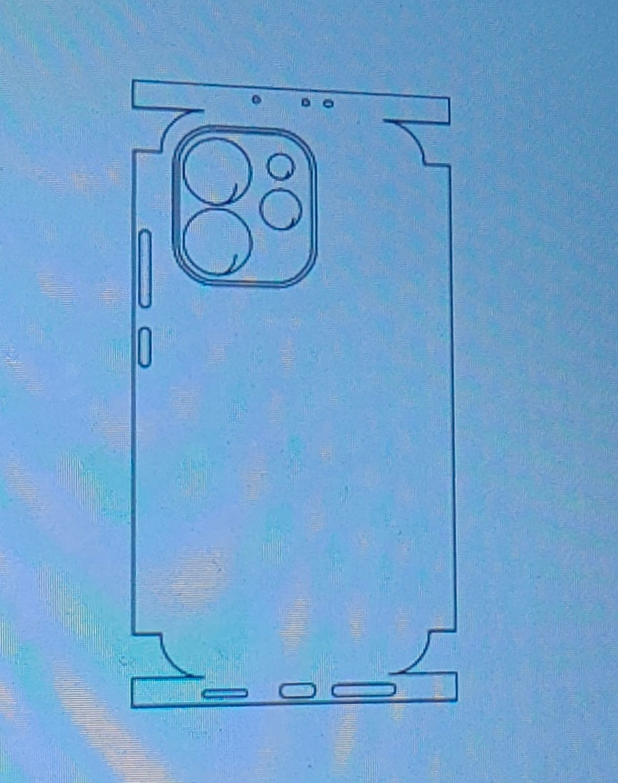 Oppo Reno 15 Pro 5G Matte & Glossy Finish Back Lamination Membrane Protector - Royal Star