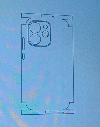 Oppo Reno 15 Pro 5G Matte & Glossy Finish Back Lamination Membrane Protector - Royal Star
