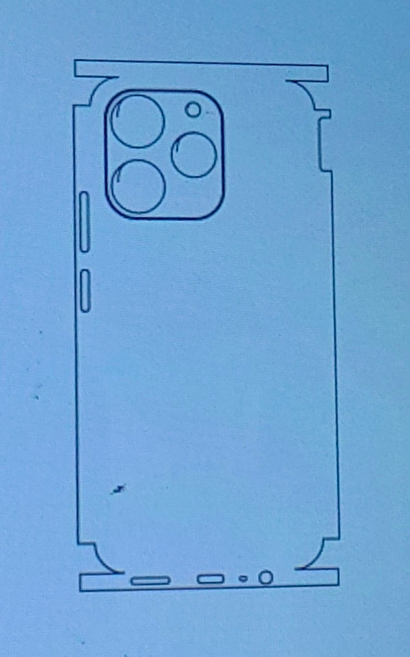 Realme Narzo 80 Lite 4G / P4 Lite 4G / C71 4G Matte & Glossy Finish Back Lamination Membrane Protector - Royal Star