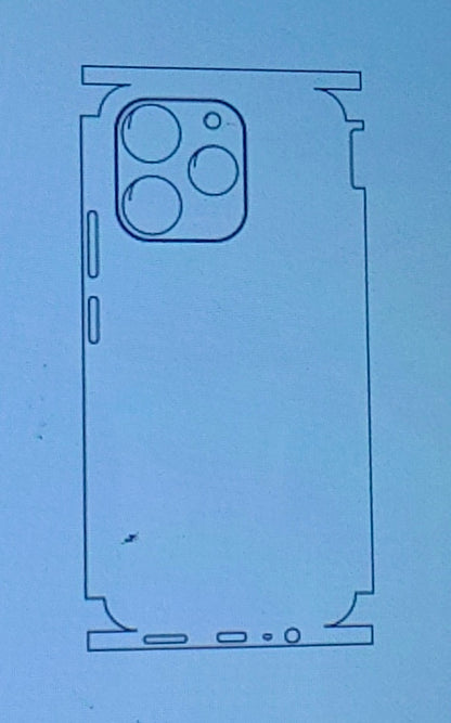 Realme Narzo 80 Lite 4G / P4 Lite 4G / C71 4G Matte & Glossy Finish Back Lamination Membrane Protector - Royal Star