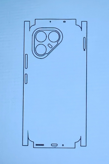 Tecno Pova 7 Pro 5G Matte & Glossy Finish Back Lamination Membrane Protector