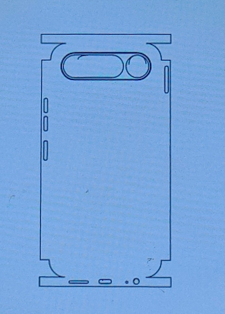 Tecno Spark 50 5G / Tecno Spark50 5G Matte & Glossy Finish Back Lamination Membrane Protector