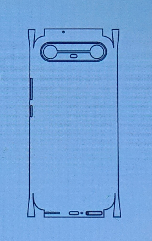 Tecno Pova Slim 5G Matte & Glossy Finish Back Lamination Membrane Protector