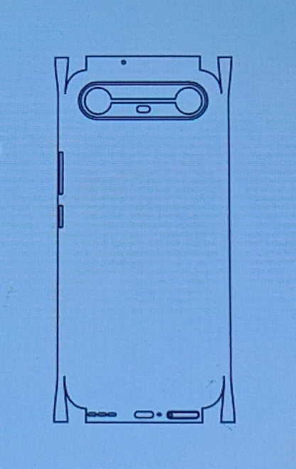 Tecno Pova Slim 5G Matte & Glossy Finish Back Lamination Membrane Protector