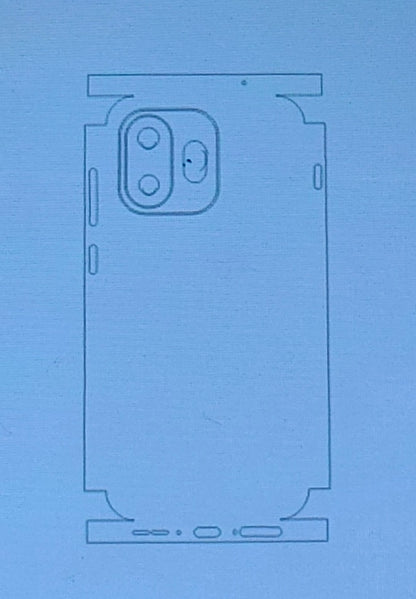OnePlus 15T 5G Matte & Glossy Finish Back Lamination Membrane Protector