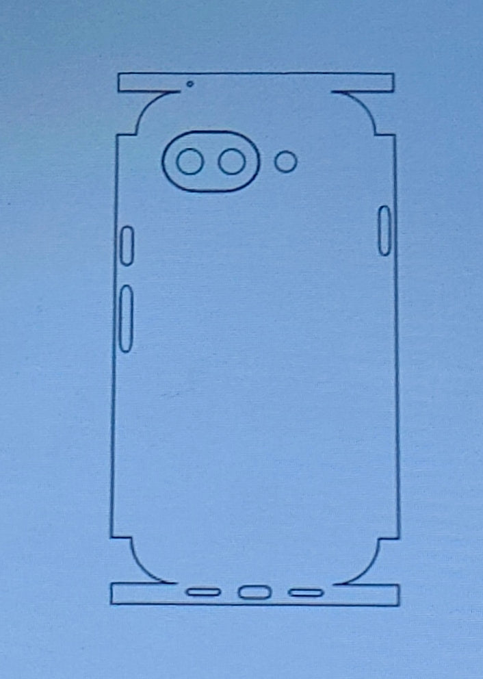 Google Pixel 10A 5G Matte & Glossy Finish Back Lamination Membrane Protector