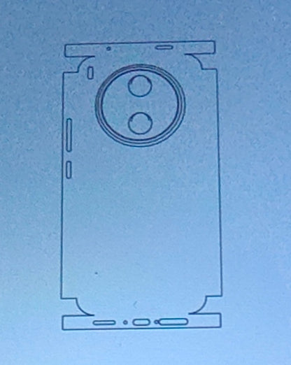 Vivo Y600 Pro 5G Matte & Glossy Finish Back Lamination Membrane Protector