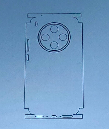 Vivo Y500 Pro 5G Matte & Glossy Finish Back Lamination Membrane Protector