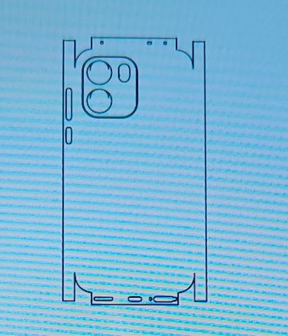 OnePlus Nord CE6 / CE 6 5G Matte & Glossy Finish Back Lamination Membrane Protector