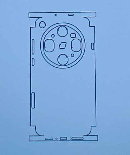 Oppo Find X9 Ultra 5G Matte & Glossy Finish Back Lamination Membrane Protector