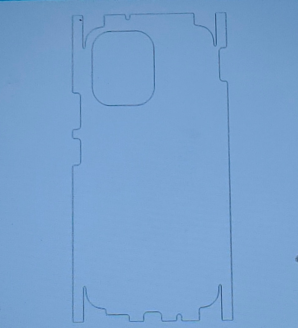 Vivo T5X 5G Matte & Glossy Finish Back Lamination Membrane Protector