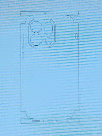 Oppo Find X9S 5G Matte & Glossy Finish Back Protector Lamination Membrane Guard