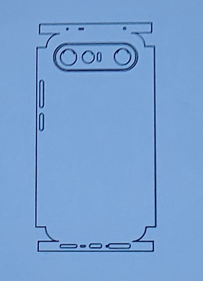 Vivo X300FE / X300 FE 5G Matte & Glossy Finish Back Protector Lamination Membrane Guard