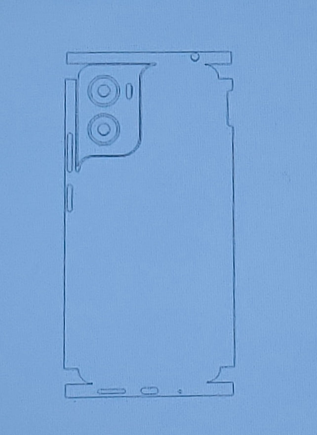 Motorola Moto G06 5G Matte & Glossy Finish Back Protector Lamination Membrane Guard