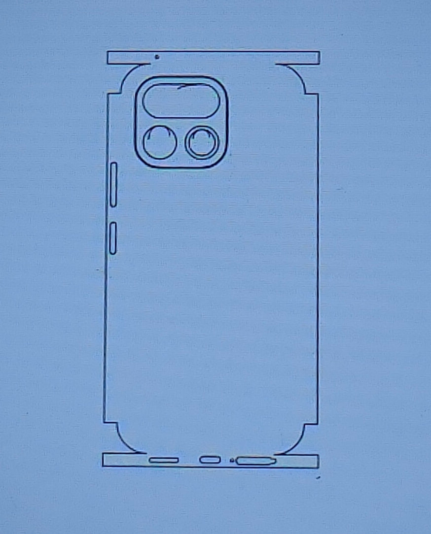 Realme 16T 5G / Realme16T 5G Matte & Glossy Finish Back Protector Lamination Membrane Guard