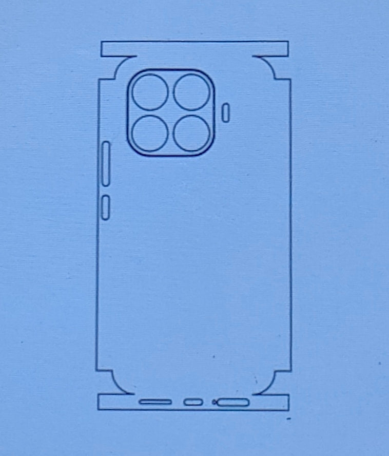 Xiaomi 17T Pro 5G Matte & Glossy Finish Back Protector Lamination Membrane Guard