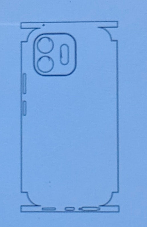 OnePlus N6 5G Matte & Glossy Finish Back Protector Lamination Membrane Guard