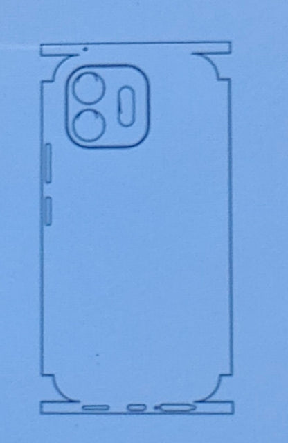 OnePlus N6 5G Matte & Glossy Finish Back Protector Lamination Membrane Guard