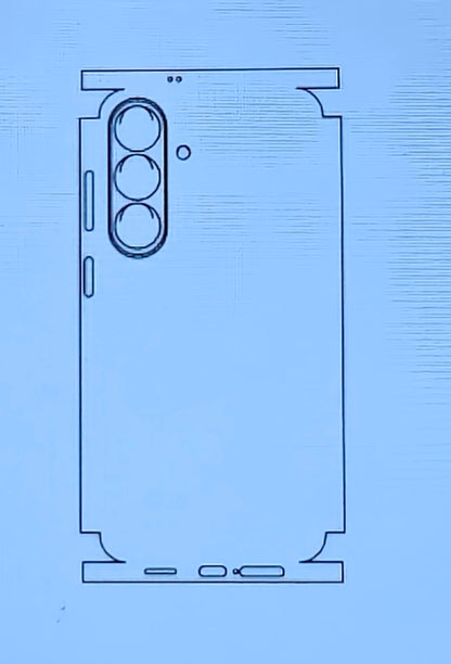 Samsung Galaxy S26FE / S26 FE 5G Matte & Glossy Finish Back Protector Lamination Membrane Guard