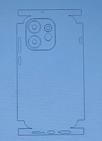 Oppo Reno 16 / Reno16 5G Matte & Glossy Finish Back Protector Lamination Membrane Guard