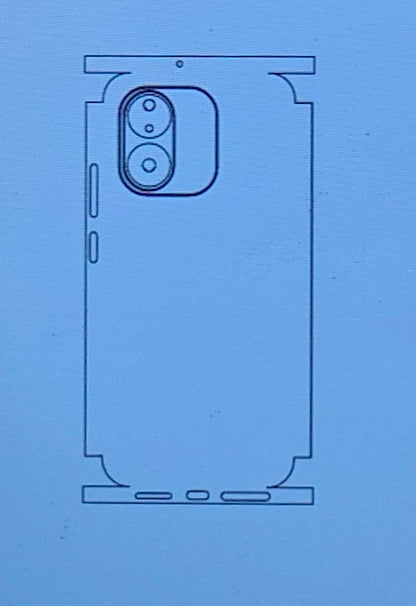 Redmi Note 17 5G Matte & Glossy Finish Back Protector Lamination Membrane Guard
