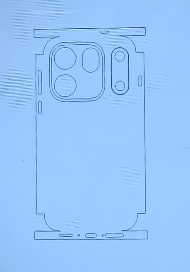 Oppo Find X10 Pro Max 5G Matte & Glossy Finish Back Protector Lamination Membrane Guard