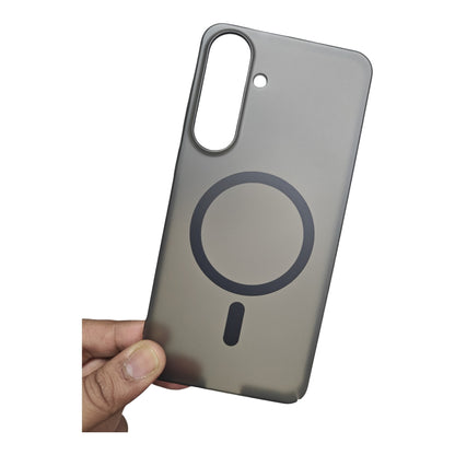 Samsung Galaxy S25 FE / S25FE 5G Premium Quality Magsafe Matte Hard Plastic Back Cover Case