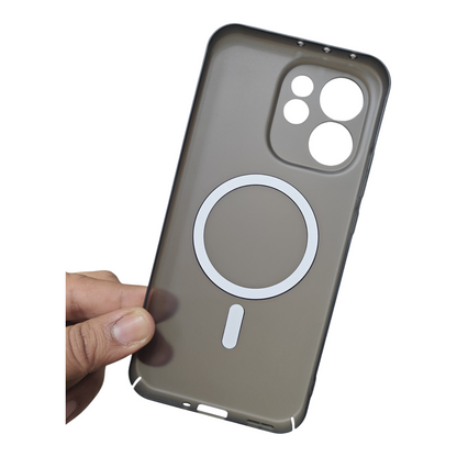 Oppo Reno 15 Pro 5G Premium Quality Magsafe Matte Hard Plastic Back Cover Case