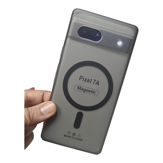 Google Pixel 7A Premium Quality Magsafe Matte Hard Plastic Back Cover Case