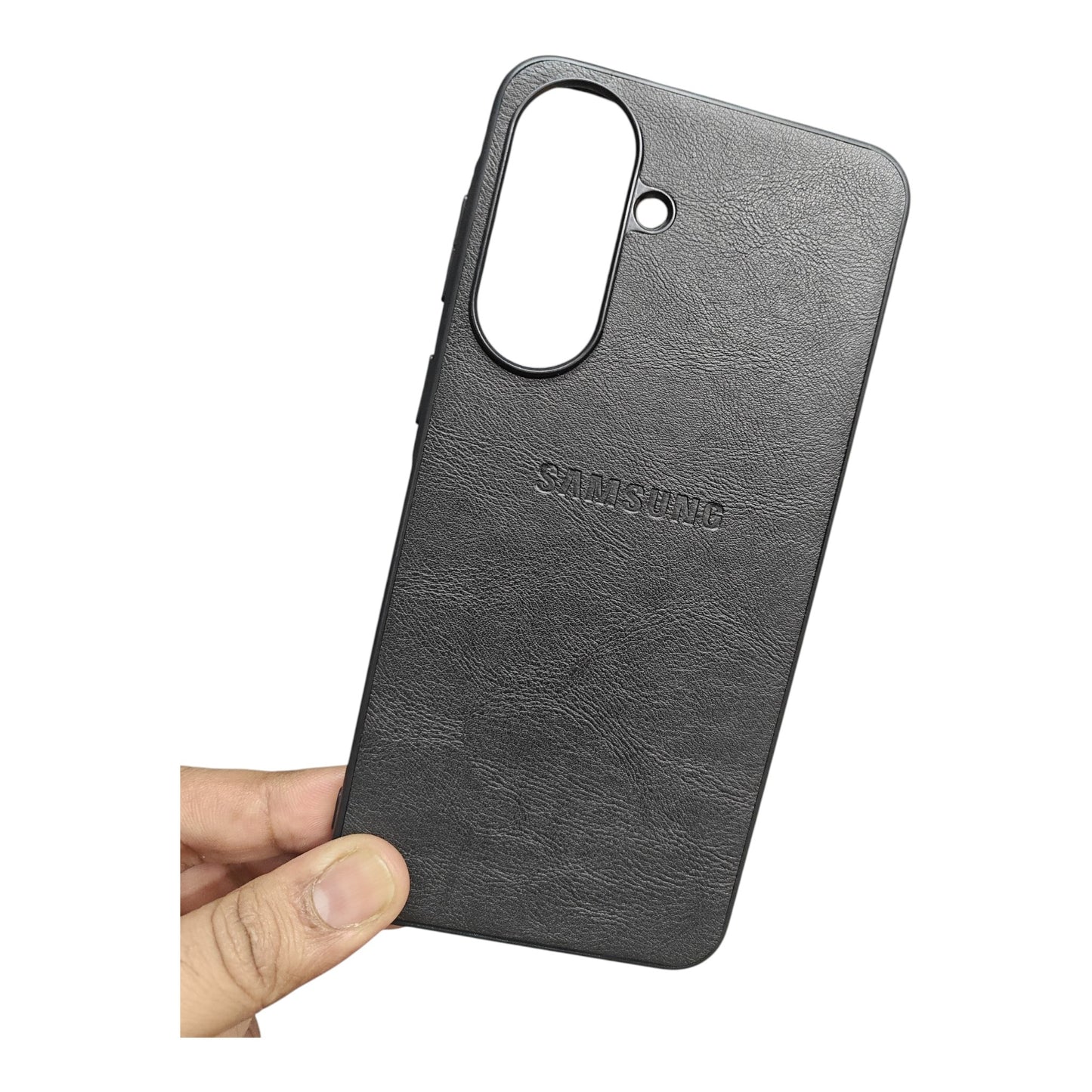 Samsung Galaxy A57 5G Luxury Leather ( Side Soft, Back Hard ) Premium Quality Back Cover Case