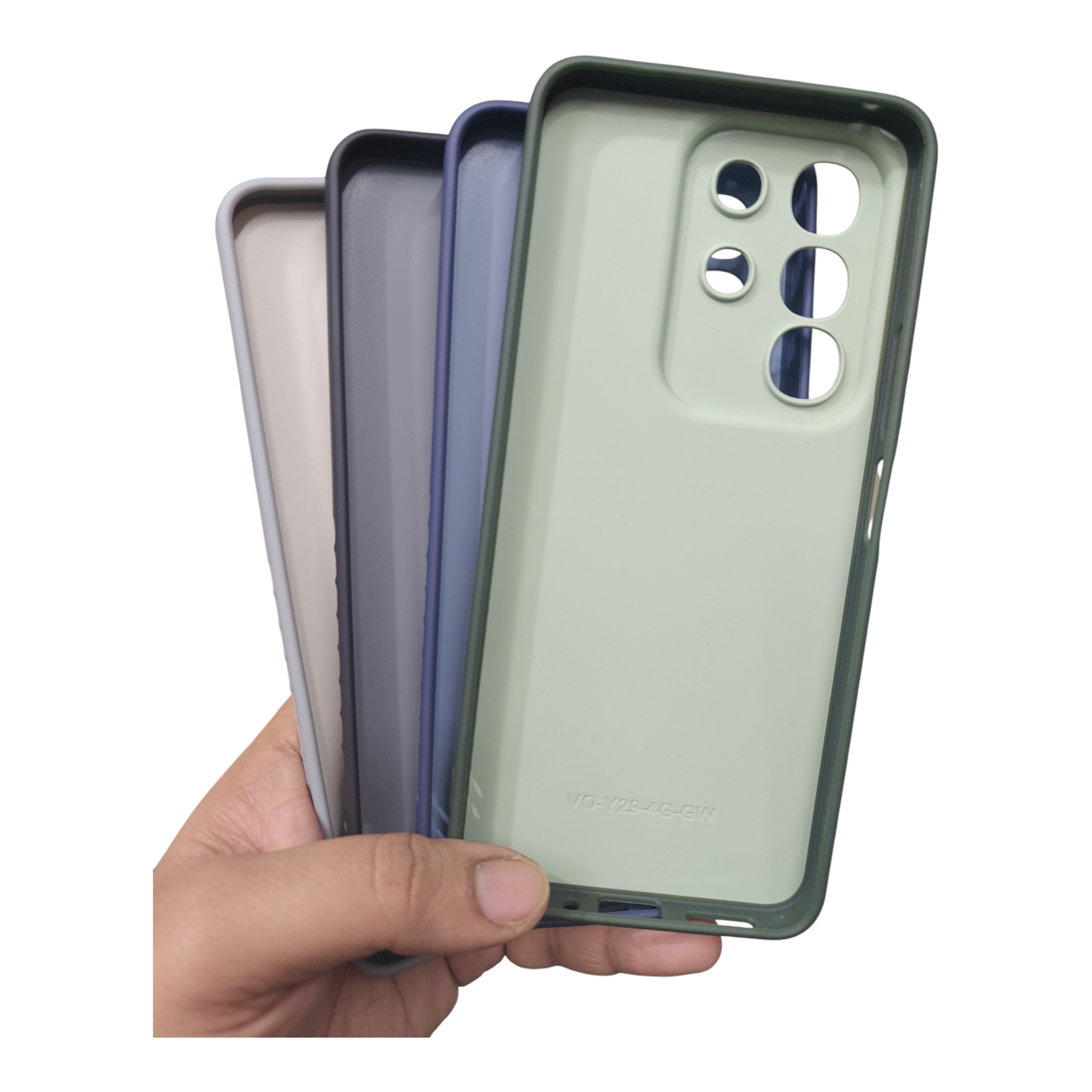 Vivo T4x / Vivo Y31 Pro / iQOO Z10x (5G) Premium Quality Grip Design ( Side Soft, Back Hard ) Back Cover Case ( No Magsafe, Only Design) - Royal Star