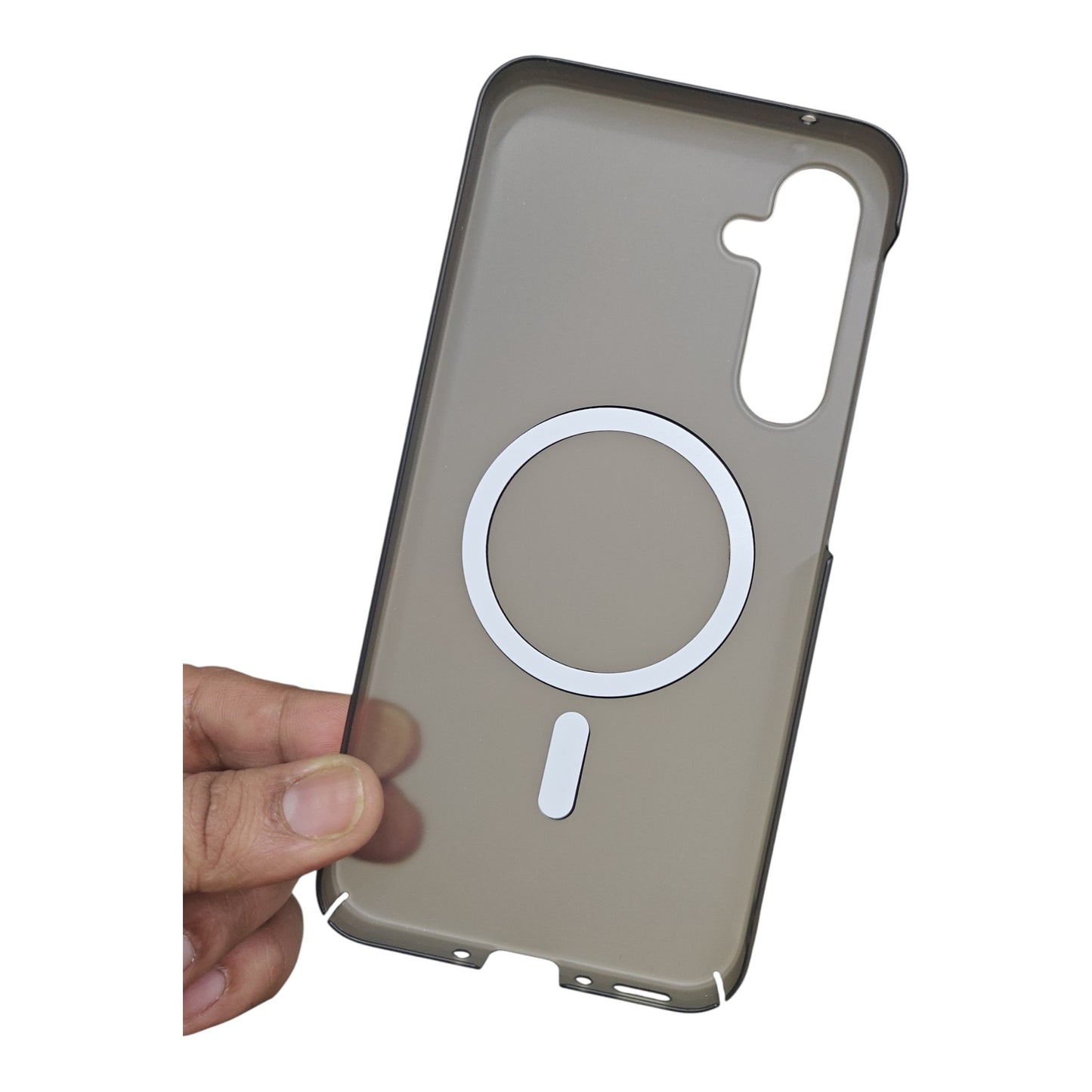 Samsung Galaxy A35 5G Premium Quality Magsafe Matte Hard Plastic Back Cover Case