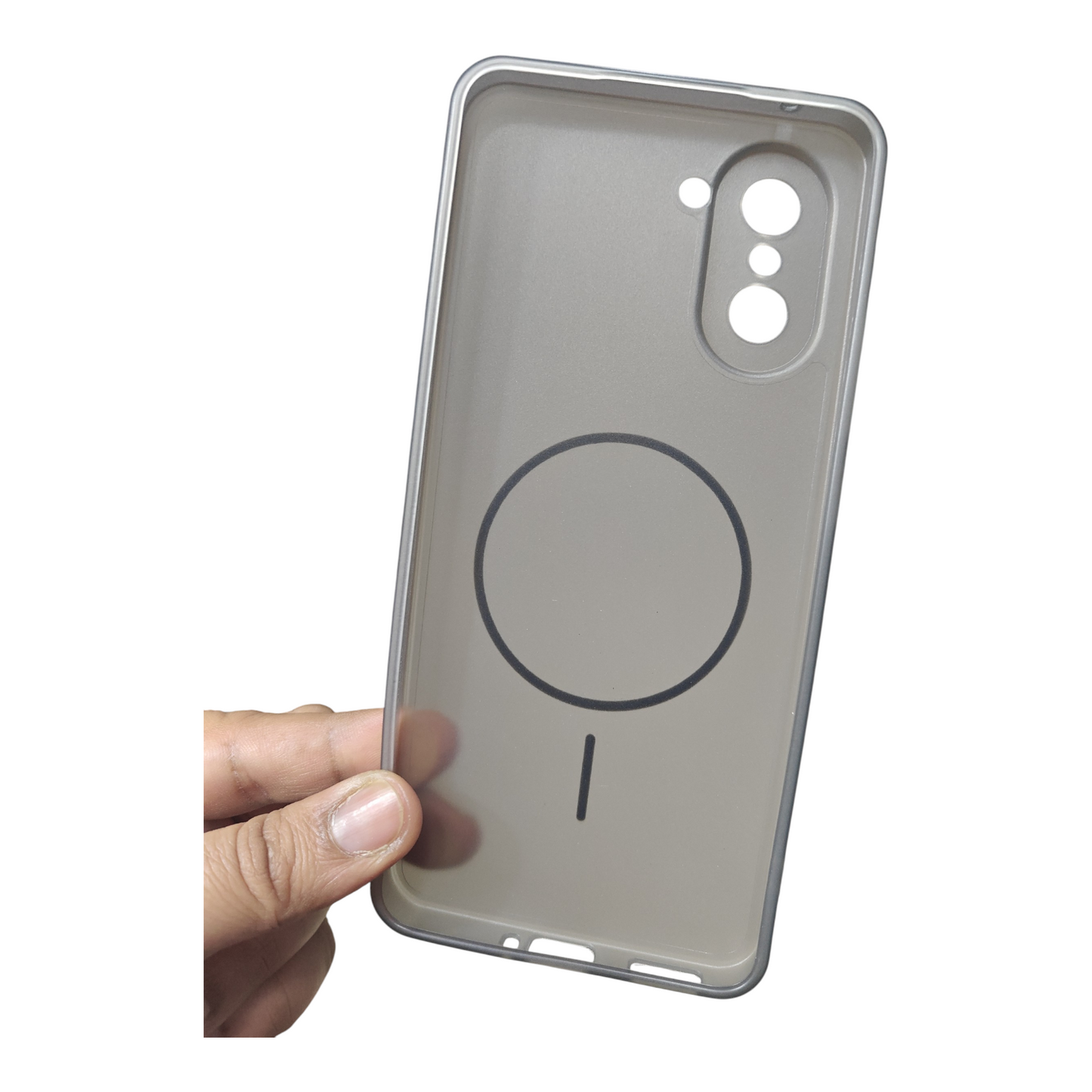 OnePlus Nord CE5 / Nord CE 5 5G Premium Quality Matte Silicon Soft Back Cover Case ( No Magsafe, Only Design )