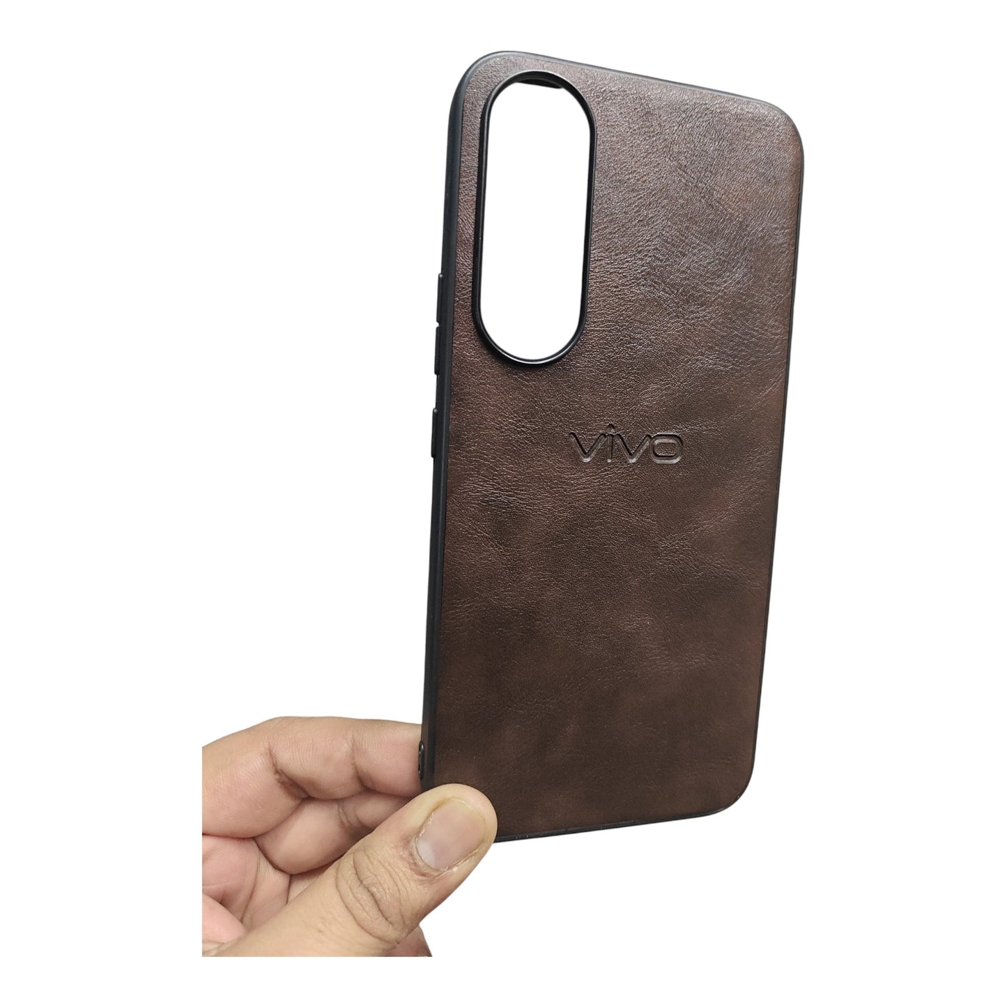 Vivo V70FE 5G / V70 FE 5G Luxury Leather ( Side Soft, Back Hard ) Premium Quality Back Cover Case