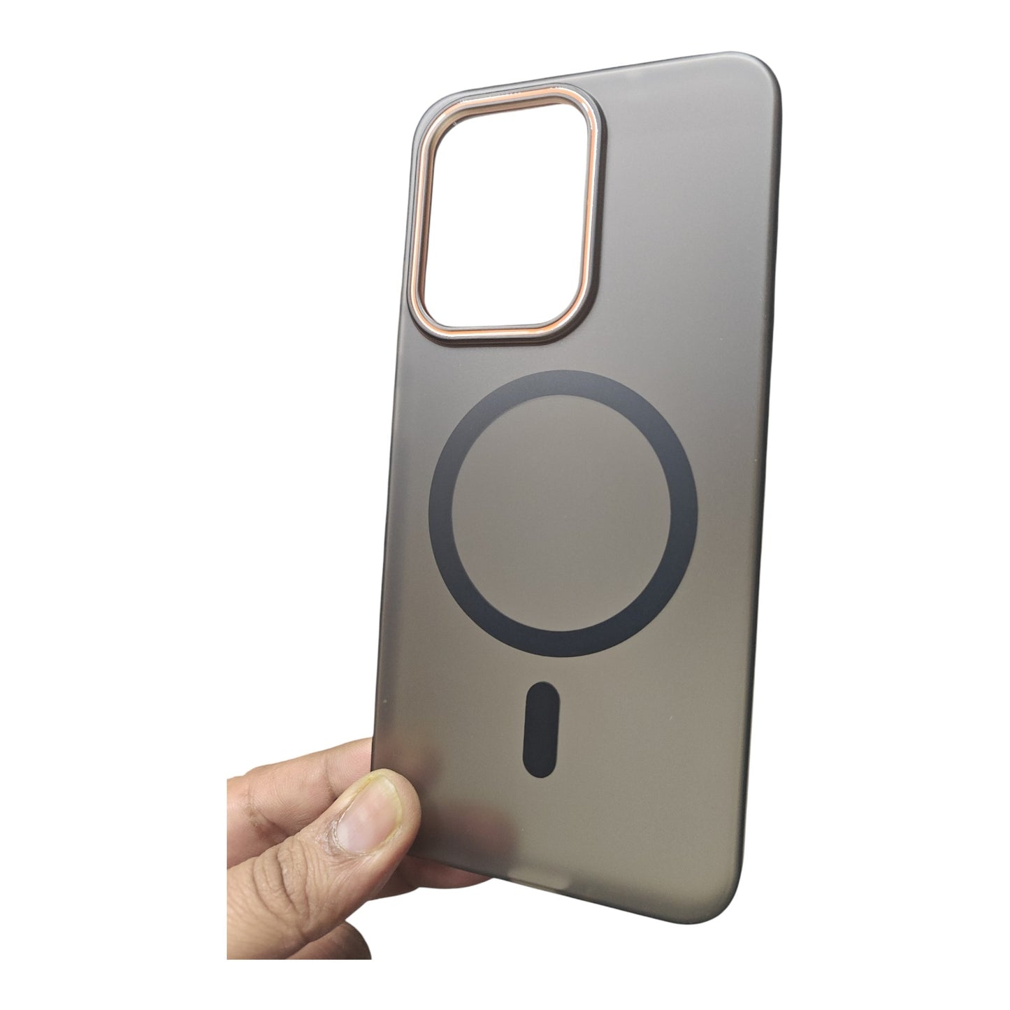 Oppo Reno 13 / Reno13 5g Royal Star Premium Quality Magsafe Matte Hard Plastic Back Cover Case
