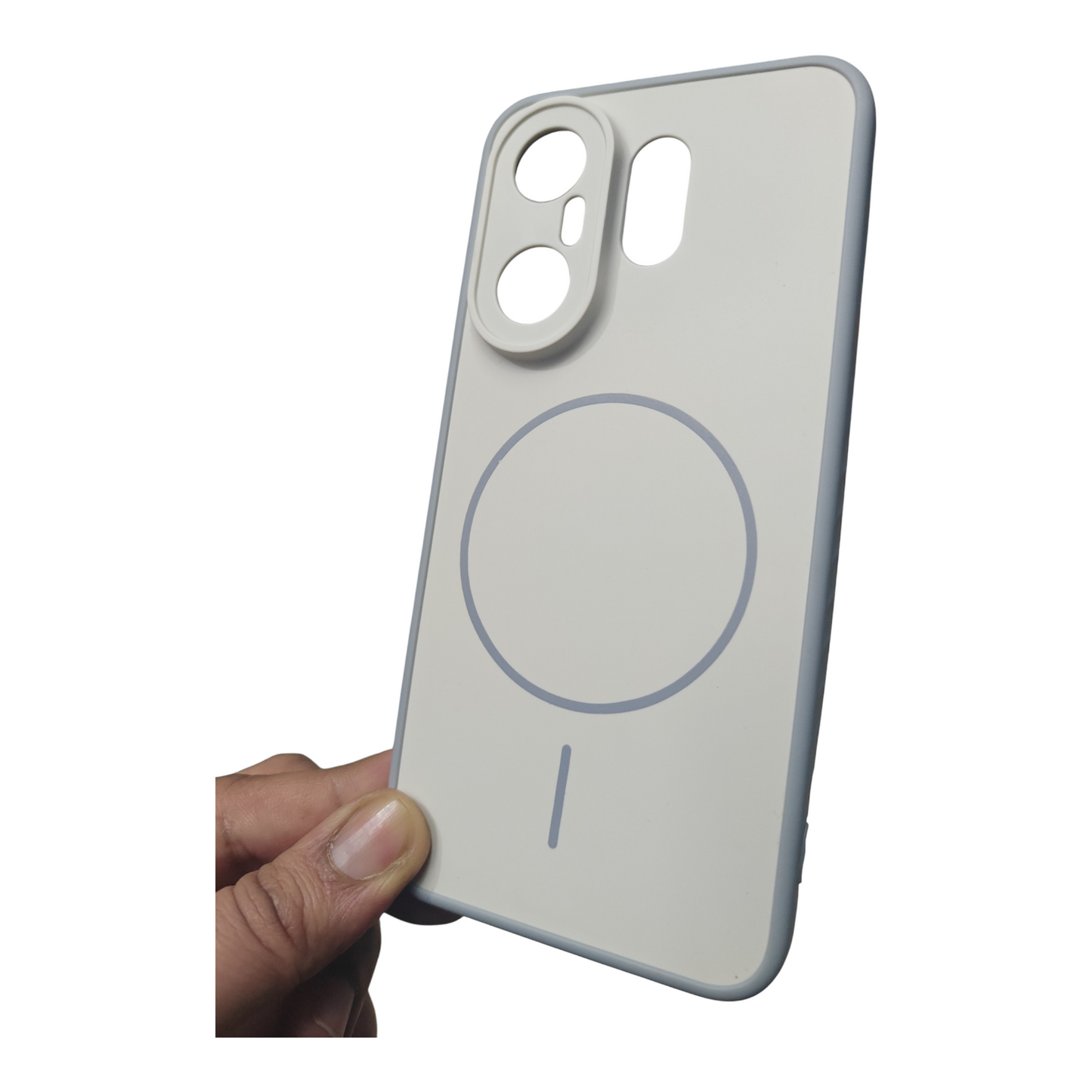 Vivo X200 FE / X200FE 5G Premium Quality Grip Design ( Side Soft, Back Hard ) Back Cover Case ( No Magsafe, Only Design) - Royal Star